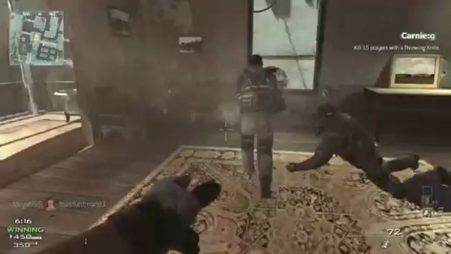 MW3 Throwing Knife Only FFA 10 - 1 Attempt 1