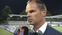 De Boer: ''Lo más importante es que Vilanova se recupere