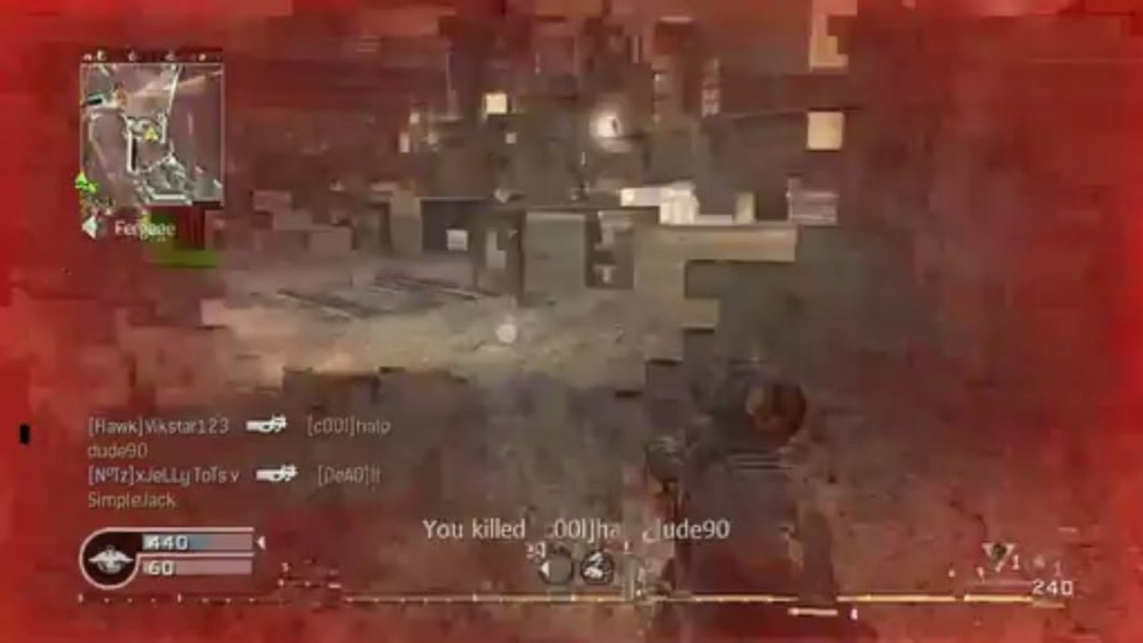 CoD4 Team P90 Acog Gameplay - CoDKarnage Commentary