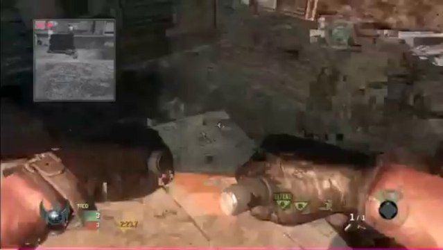 Black Ops Drive In Tomahawk Bankshot Bomb Spots Tutorial - Vikstar123 (Annihilation Map Pack DLC)