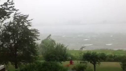 Coup de vent à Verchères