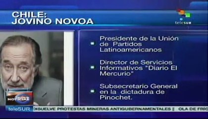 Piñera y Capriles se reunen en casa del senador chileno Jovino Novoa