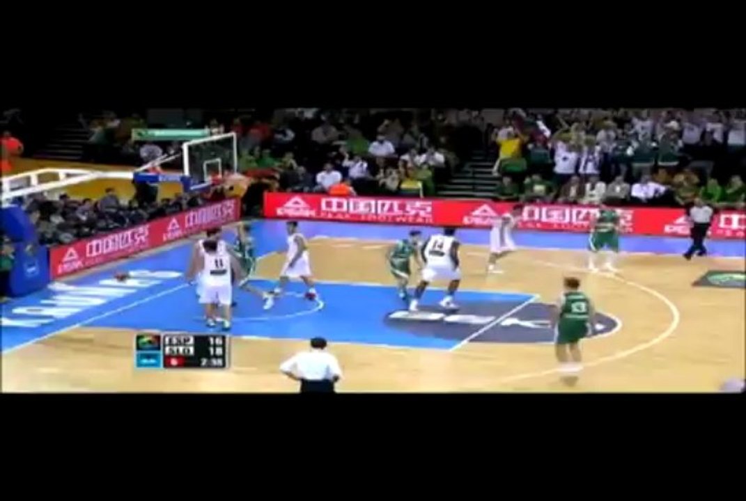 Kάρφωμα Μπέγκιτς στο Ευρωμπάσκετ της Λιθουανίας