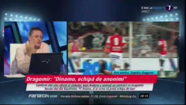 telefon Dragomir FANATIK SHOW (20.07.2013)