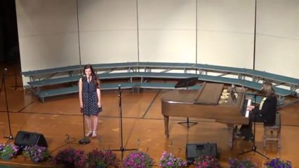 Hannah Mathes 2013 Gospel Concert Performances