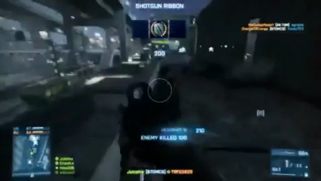 BF3: 5 Man Shotgun/Knife SPREE! BF3 Montage??