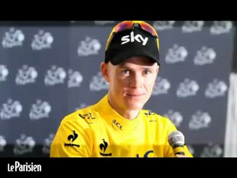 Christopher Froome : «L'arrivée sur les Champs Elysées va être énorme»