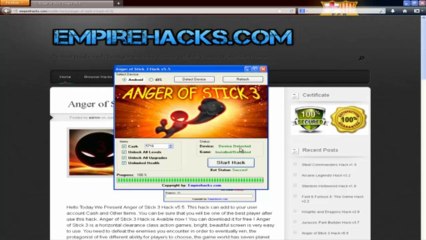 Anger of Stick 3 Hack v5.5 (Android , iOS) [Mediafire]