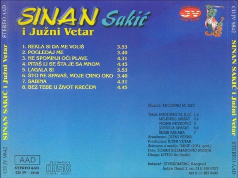 Sinan Sakic 1984 - Pogledaj me