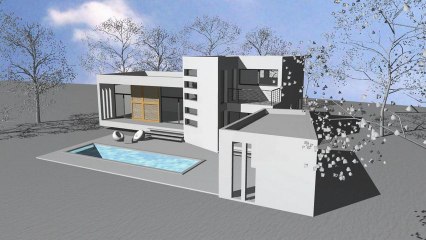 MAISON EN BOIS CONTEMPORAINE  TOULOUSE