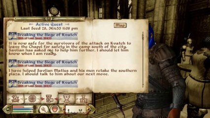 Countdown to Skyrim Day 19 "Katana Khristian" (Oblivion Walkthrough)