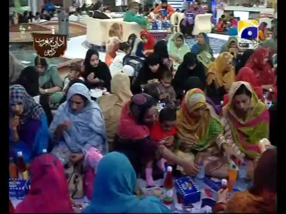 10th Iftari Iftar Aamir ke sat Part 3 in Amaan Ramazan with Aamir Liaquat 1434h 20-7-2013
