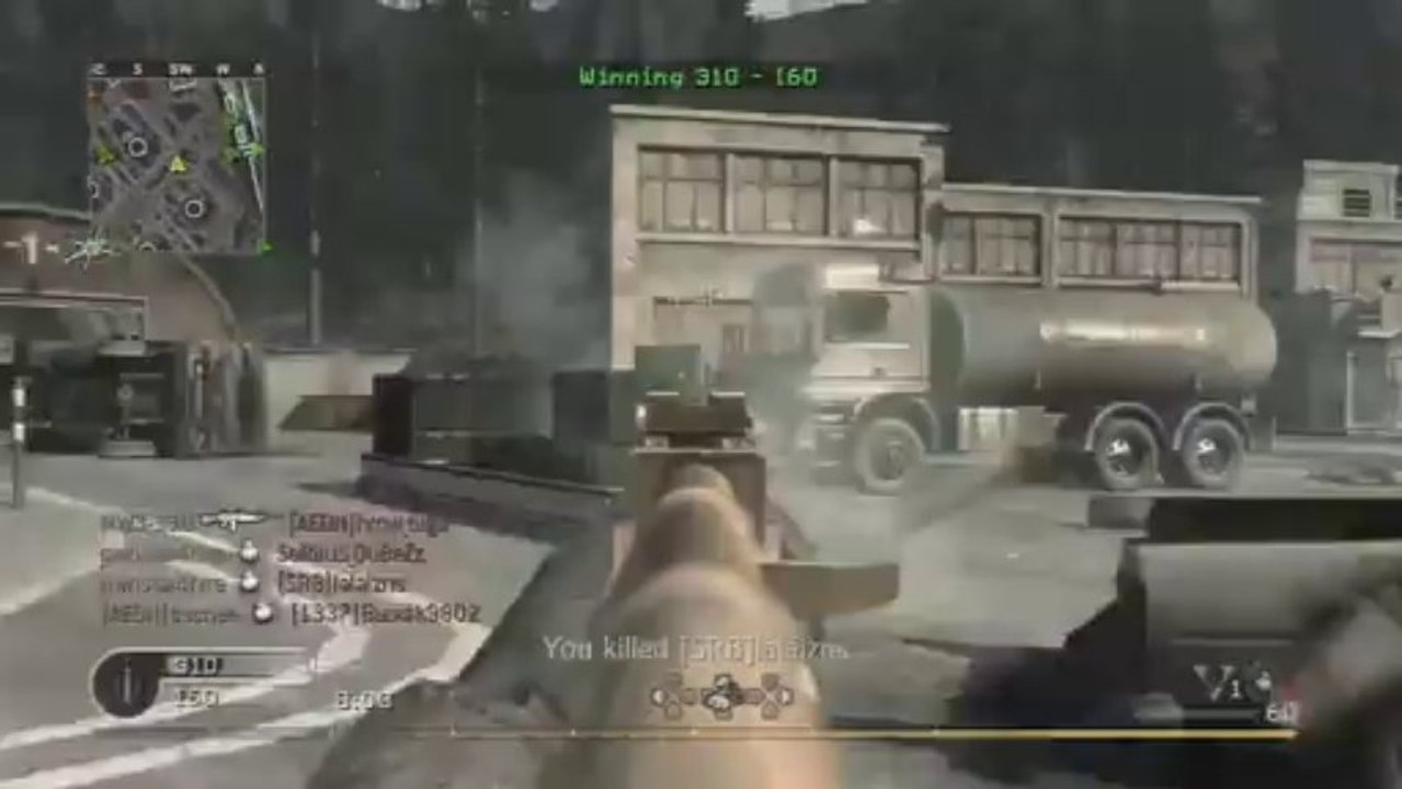 Crayon Doggie Drawings (CoD4 TDM Gameplay/Commentary)