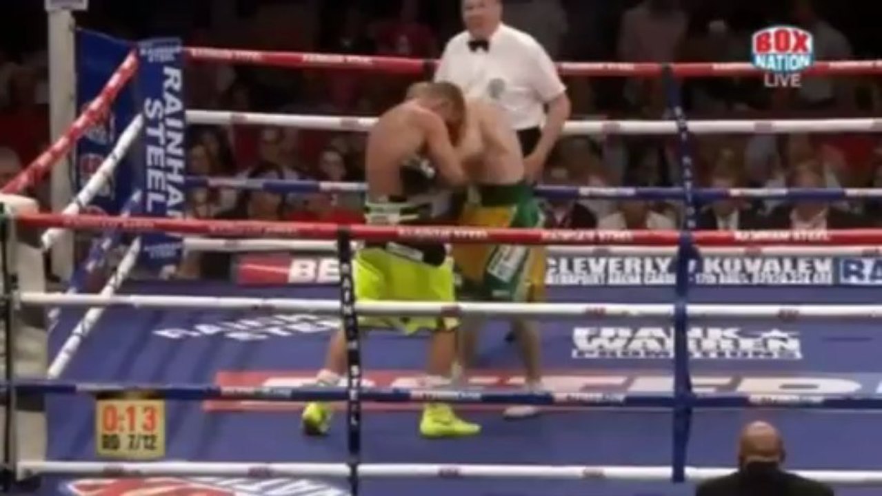 2013-07-20 Gary O'Sullivan vs Billy Joe Saunders