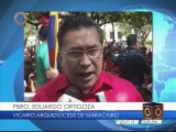 Arquidiócesis de Maracaibo abre procedimiento contra padre Atencio por colocar imágenes de Chávez y Bolívar durante misa