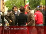 APRILIA, LA CGIL SCENDE IN PIAZZA