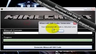 Minecraft Gift Code Generator Mediafire Link][No Survey] 2013