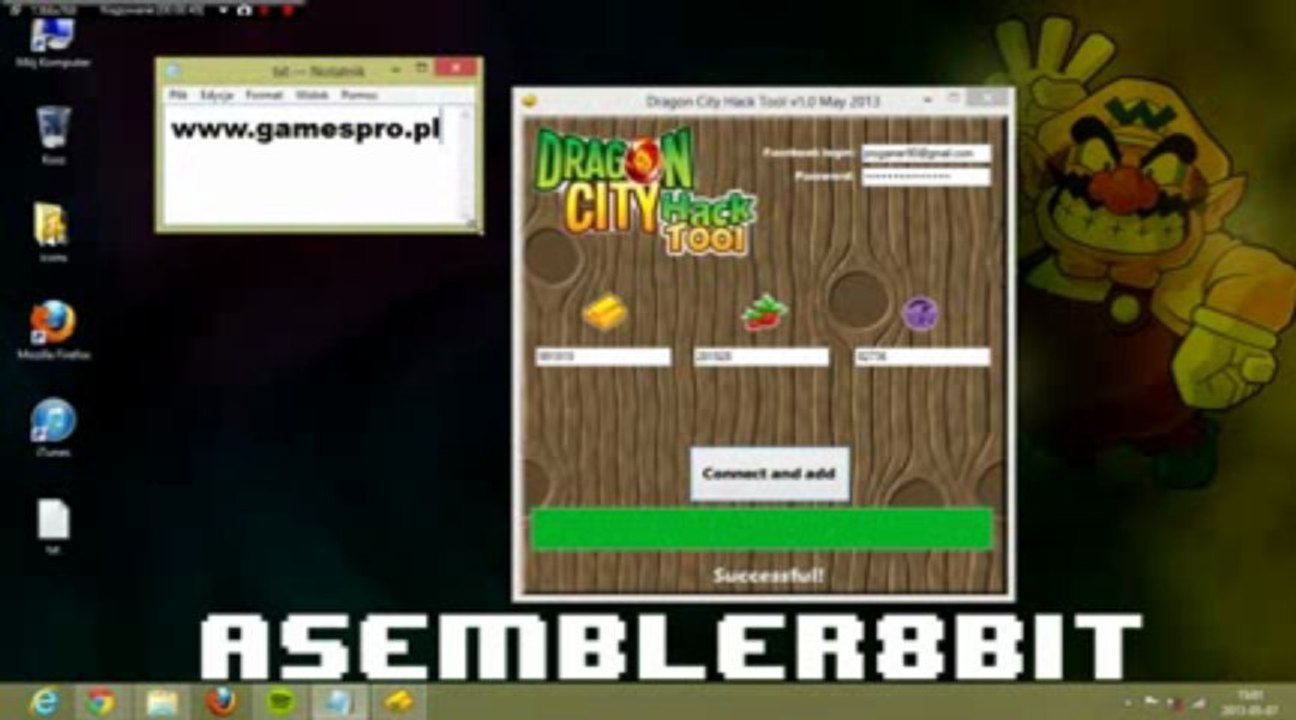 Dragon City Hack Tool (FR) % gratuit FREE Download July - August 2013 Update