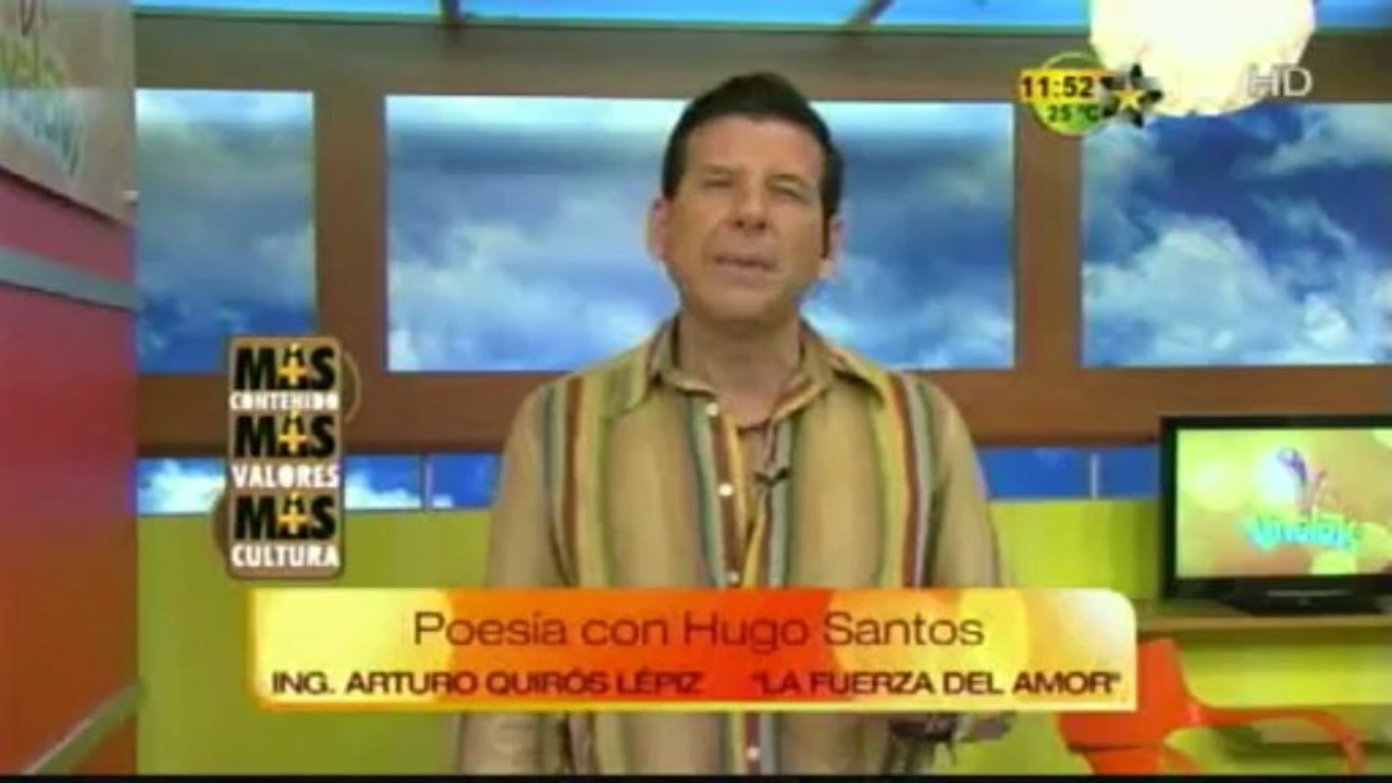 Poesía con Hugo Santos "La Fuerza del Amor"