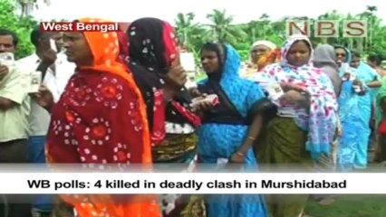 WB polls- 4 killed in deadly clash in Murshidabad   