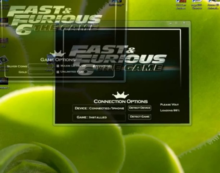 Fast and Furious 6 hack The Game Cheats iOS Android Unlimted gold nitro etc...