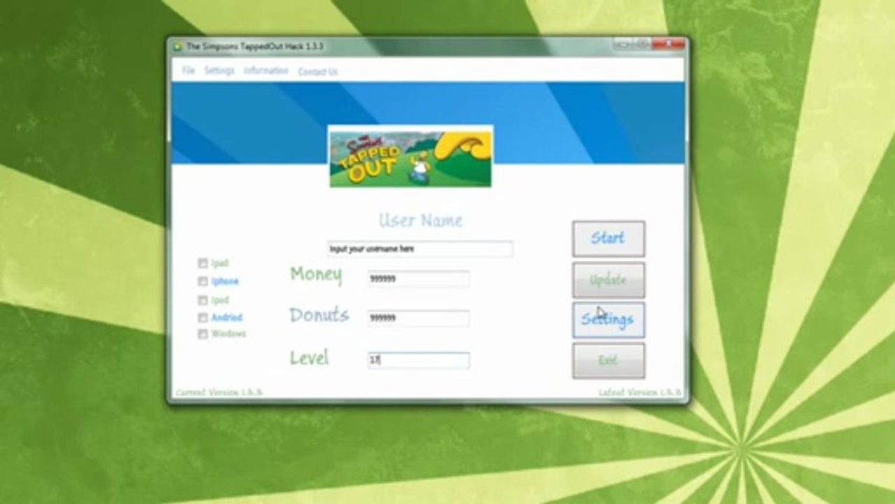 Latest Tapped Out Hacker Tool 2013
