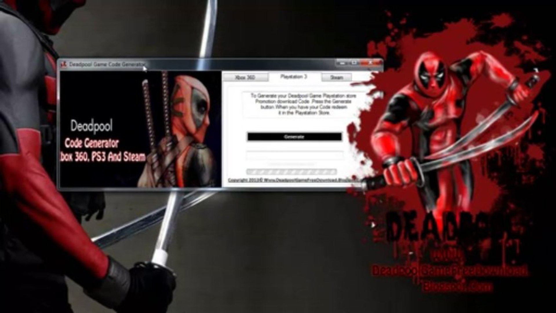Get Free Deadpool Redeem Codes Xbox 360 Ps3