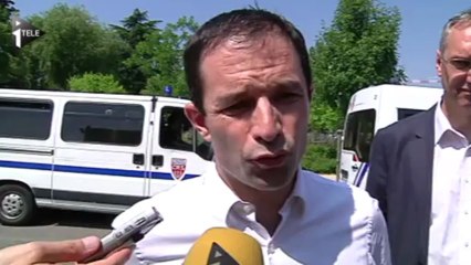 Benoît Hamon : "un niveau important de sécurité maintenu à Trappes"