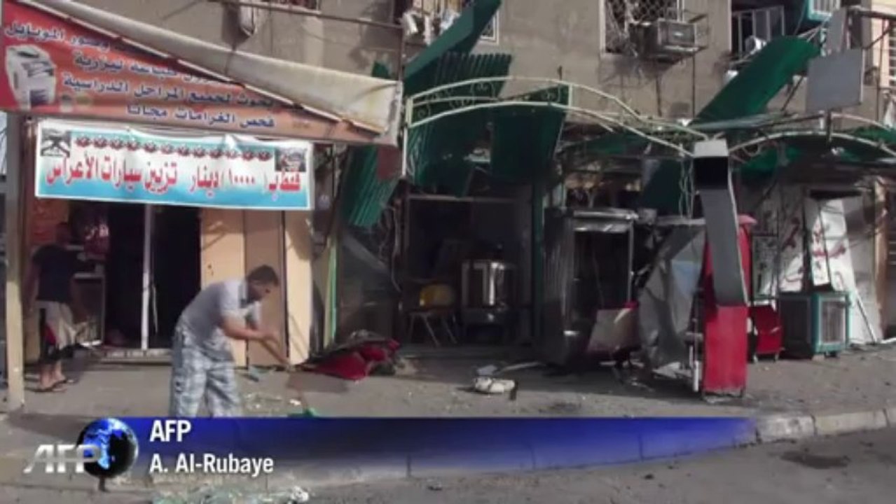 Dix voitures piégées, 60 morts, 190 blessés à Bagdad