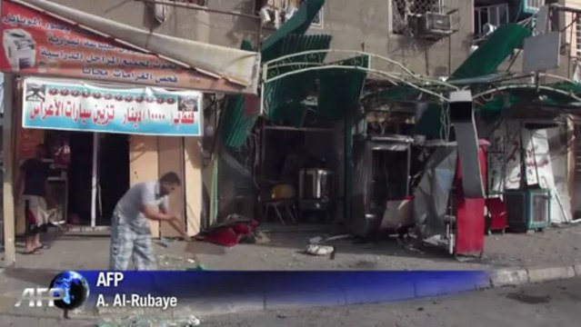 Dix voitures piégées, 60 morts, 190 blessés à Bagdad