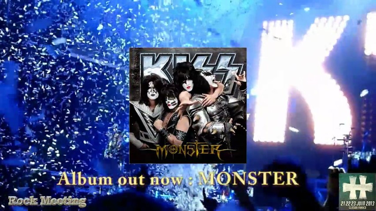 KISS HELLFEST 2013 HD multi cam Rock N Roll All Nite Clisson 23/03