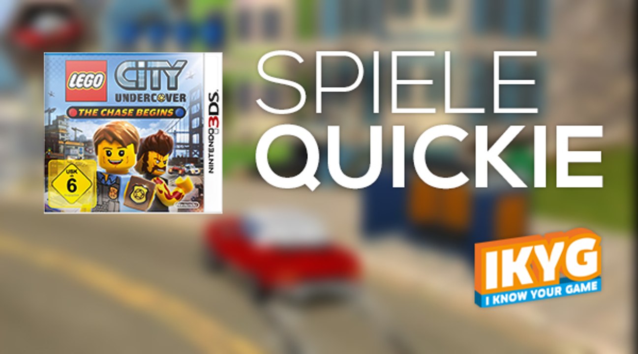 Der spiele-quickie - lego city: undercover - the chase begins