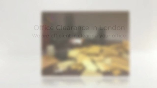 Professional London Office Clearance