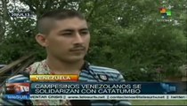 Campesinos venezolanos se solidarizan con labriegos de Catatumbo