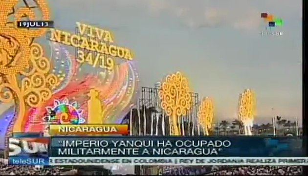 Imperio yanqui ha ocupado nuestra patria: Daniel Ortega