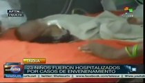 Otros 23 niños hospitalizados por envenenamiento en India