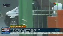 Desmond Tutu visitó a Nelson Mandela en Pretoria
