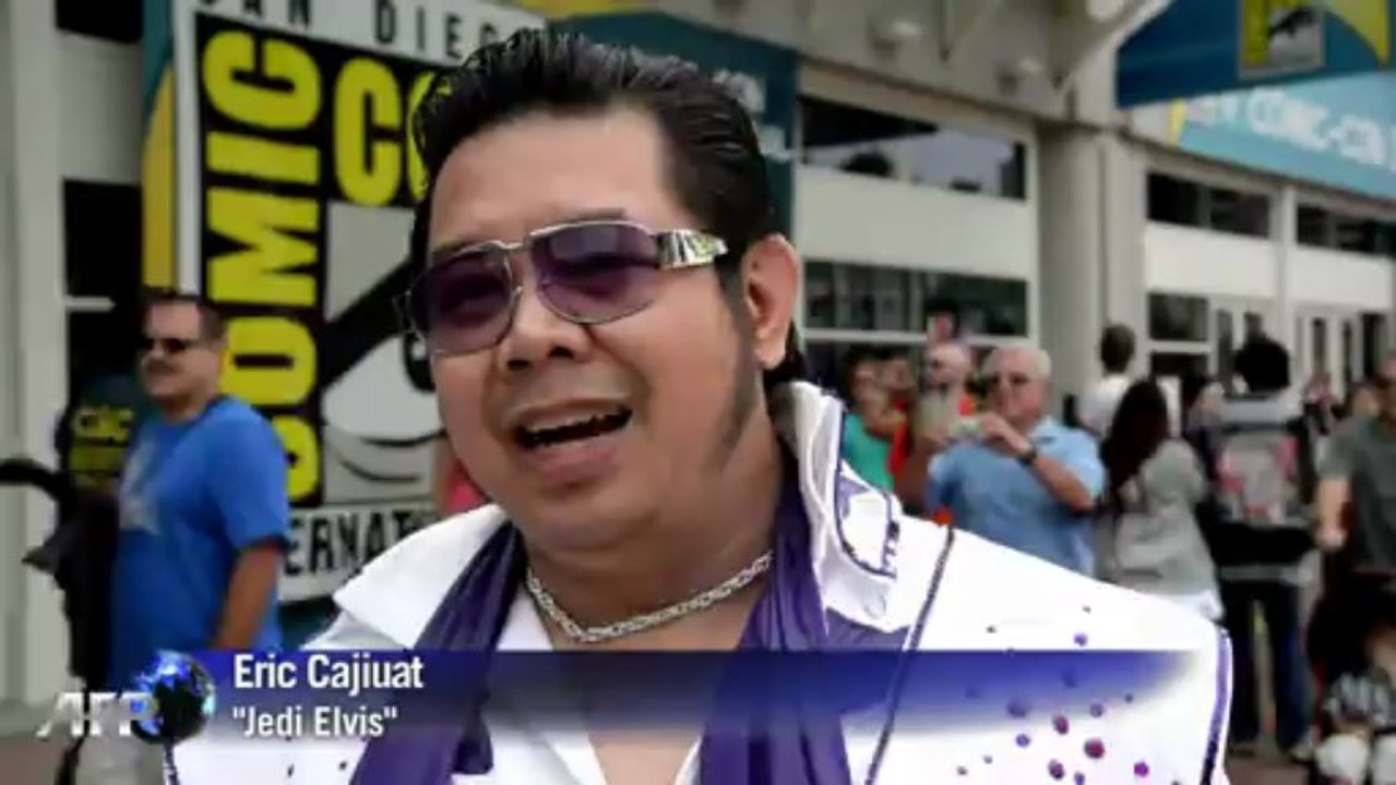 Les fadas de comics réunis à Comic-Con à San Diego