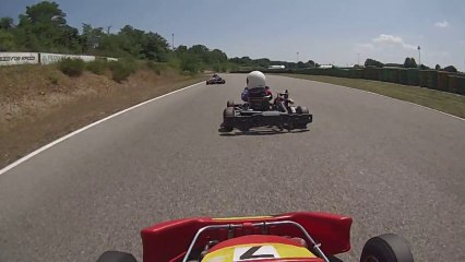sceance d essai de thomas bellissand minikart rotax micromax piste actua st laurent de mure