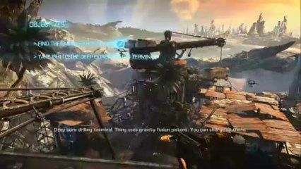 Bulletstorm: Let's Play - Part 4 [Chapter 2] Last train from explosion town (Gameplay & Commentary)