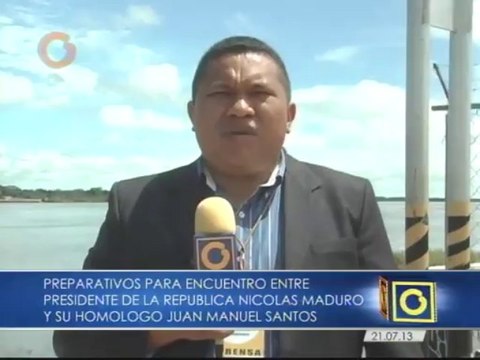 Así avanzan los preparativos en la frontera colombo - venezolana horas antes de la reunión Santos - Maduro