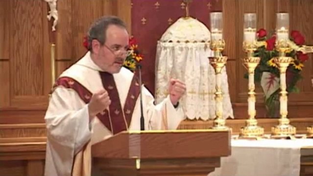 Jul 19 - Homily - Fr. Casey: Eucharist, Food for the Battle