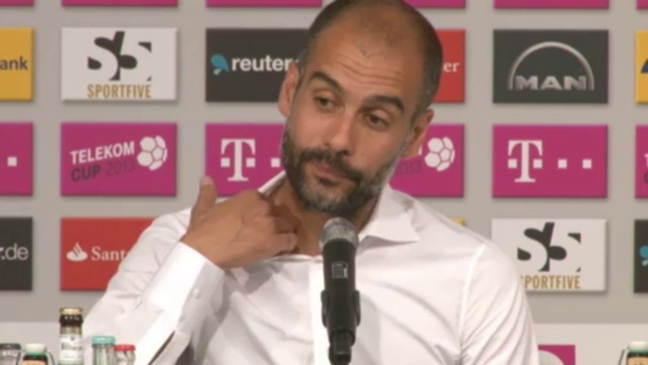 Telekom Cup: Guardiola nach Finalsieg: 'Sind zufrieden mit unserer Leistung'
