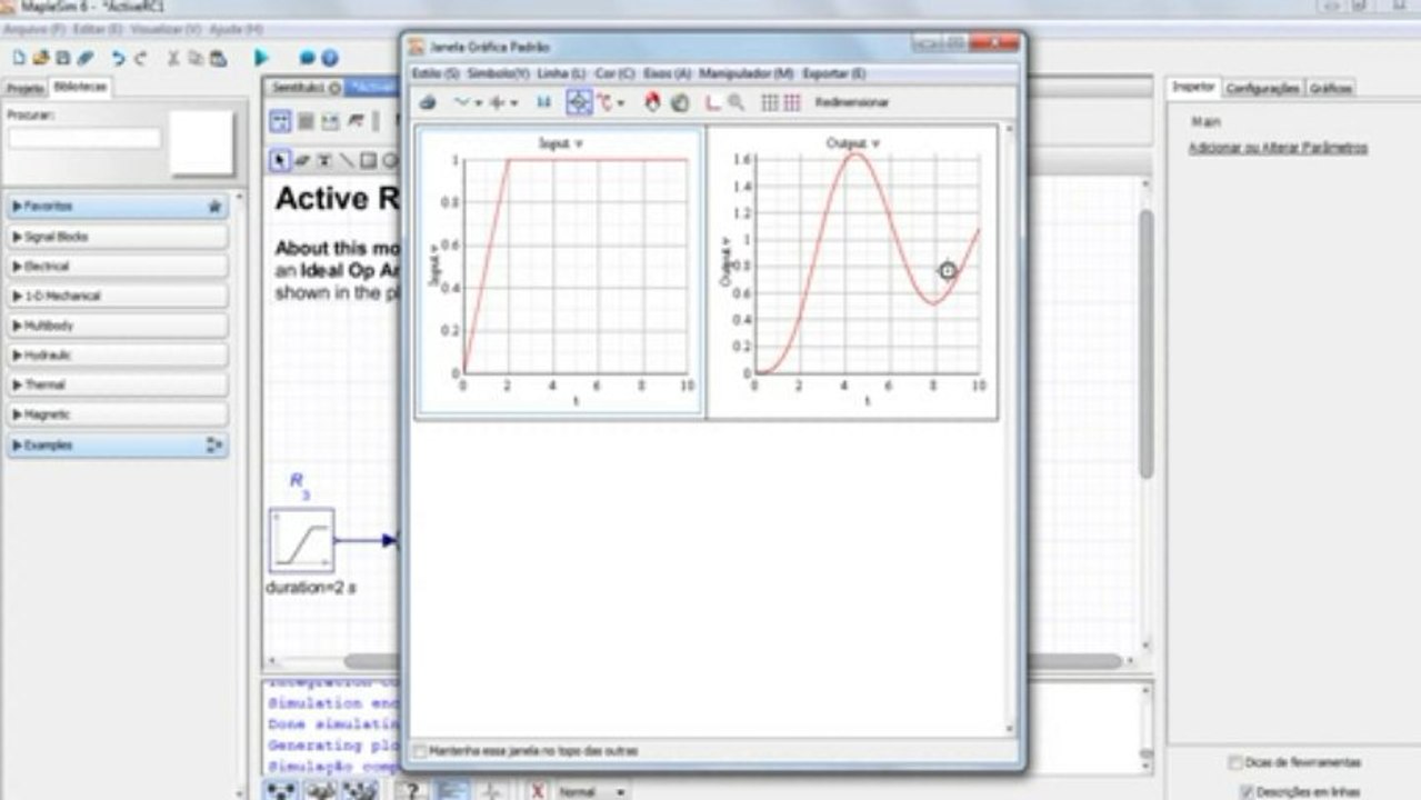 LABORATORIO VIRTUAL DE ELÉTRICA COM O MAPLESIM 6 - PARTE I