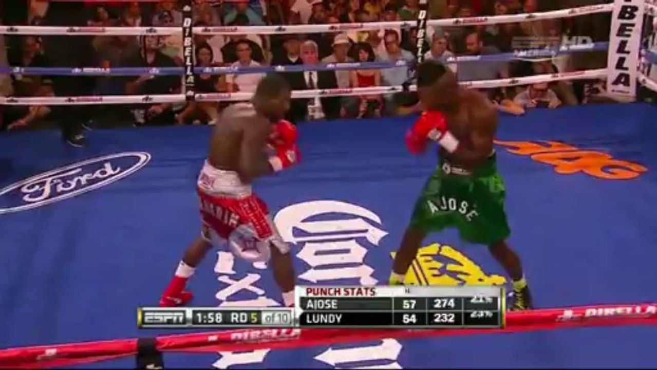 (19-07-2013) Ajose Olusegun vs Henry Lundy