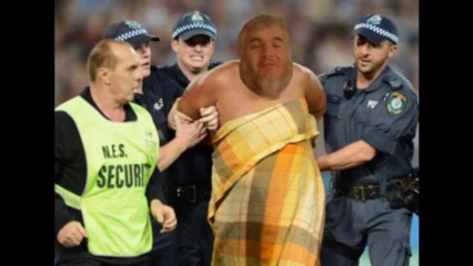 Epic Moment: Streaking at the State of Origin! 😱