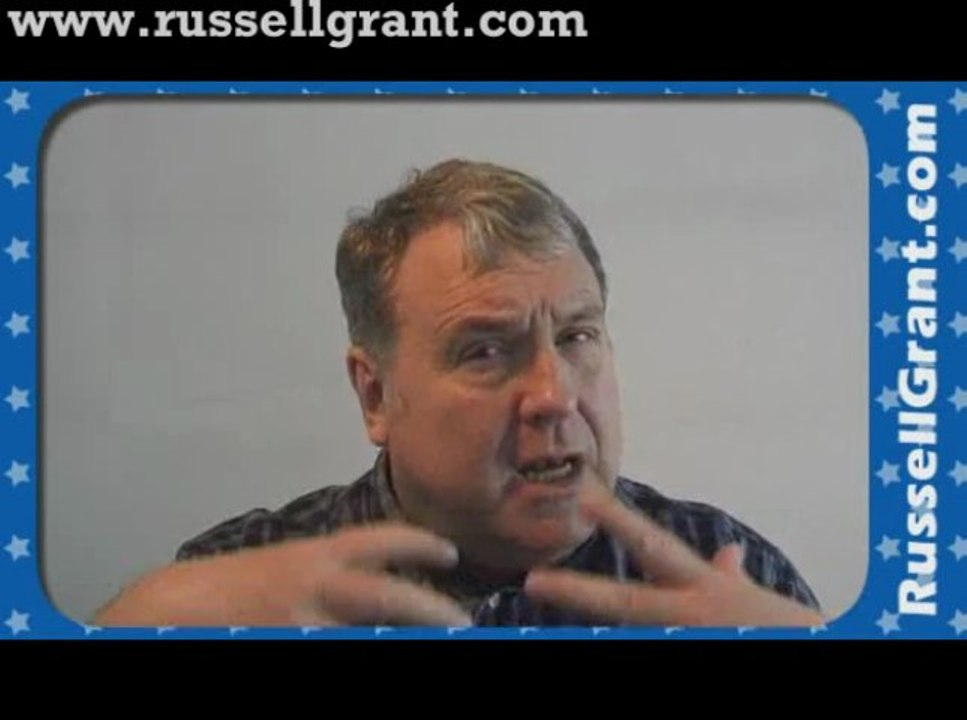 Russell Grant Video Horoscope Aquarius July Monday 22nd 2013 www.russellgrant.com
