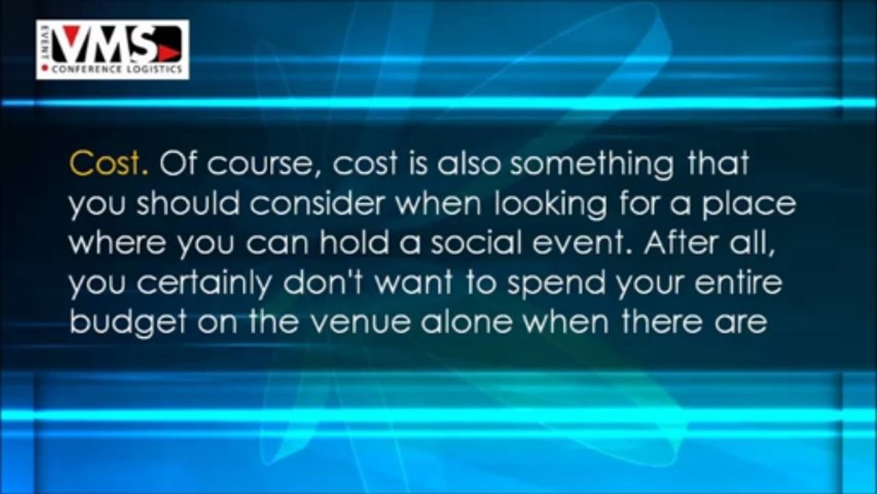 5 Important Things to Consider When Choosing Conference Venues