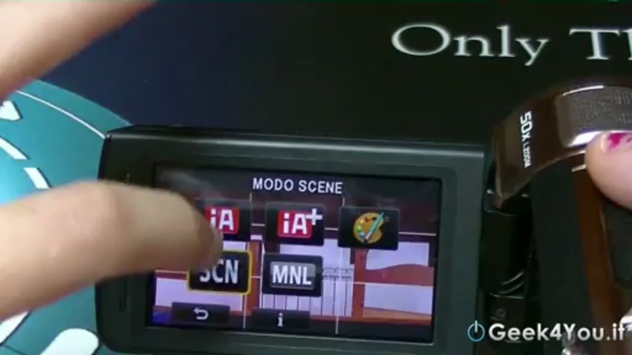 Recensione videocamera Panasonic V720