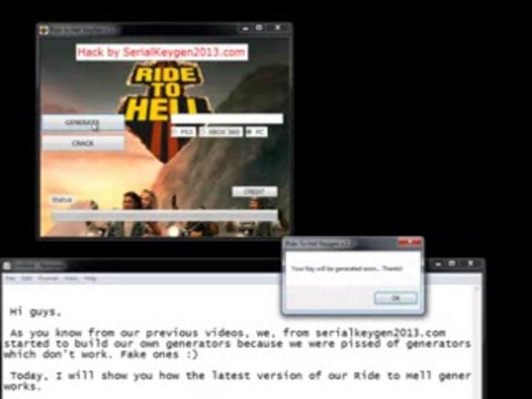 {DOWNLOAD} Ride to Hell KeyGen + Crack v.1.2 ( PC, PS3, XBOX 360)